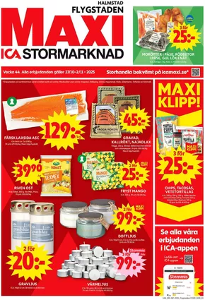 ICA Maxi reklamblad