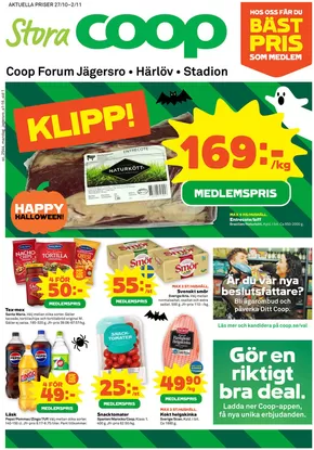 Coop Forum-katalog i Motala | Fantastiskt erbjudande för fyndjägare | 2025-10-27T00:00:00.000Z - 2025-11-10T00:00:00.000Z