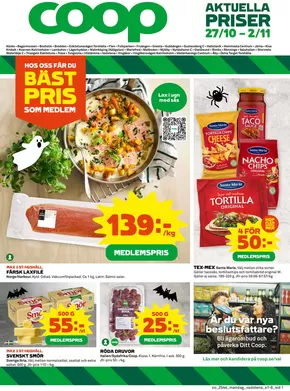 Coop Konsum-katalog i Mölndal | Top-erbjudanden för alla fyndjägare | 2025-10-27T00:00:00.000Z - 2025-11-10T00:00:00.000Z