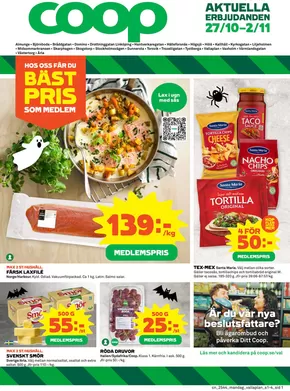 Coop Konsum-katalog i Motala | Fantastiskt erbjudande för fyndjägare | 2025-10-27T00:00:00.000Z - 2025-11-10T00:00:00.000Z