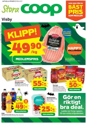 Stora Coop-katalog i Linköping | Top-erbjudanden för sparrävar | 2025-10-27T00:00:00.000Z - 2025-11-10T00:00:00.000Z