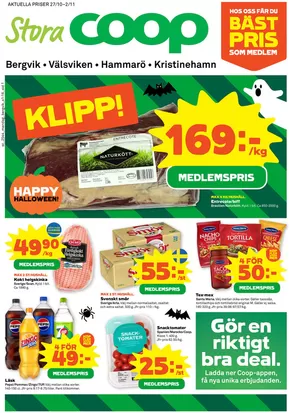 Stora Coop-katalog i Lund (Skåne) | Fantastiskt erbjudande för alla kunder | 2025-10-27T00:00:00.000Z - 2025-11-10T00:00:00.000Z
