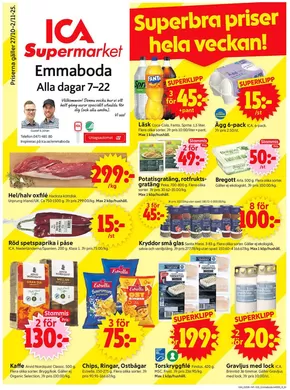ICA Supermarket reklamblad