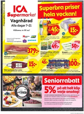 ICA Supermarket reklamblad