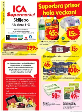 ICA Supermarket reklamblad