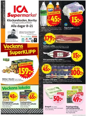 ICA Supermarket reklamblad