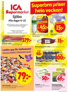 ICA Supermarket reklamblad