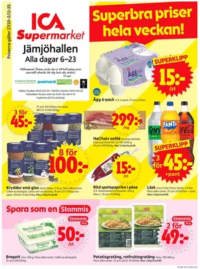 ICA Supermarket reklamblad