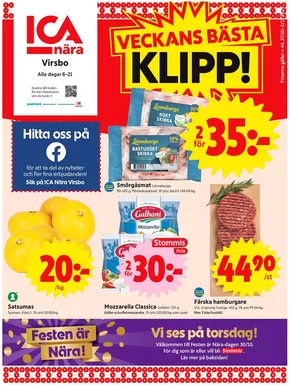 ICA Nära reklamblad