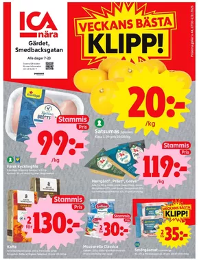 ICA Nära reklamblad