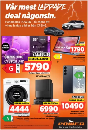 Power-katalog i Helsingborg | Vår mess laddade deal någonsin!  | 2025-10-27T00:00:00.000Z - 2025-11-02T00:00:00.000Z