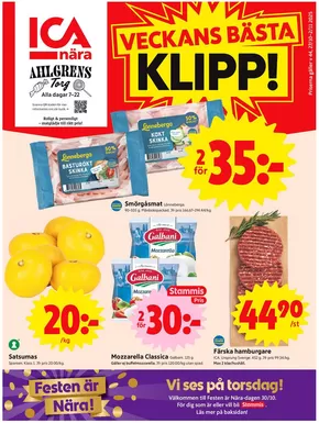 ICA Nära reklamblad