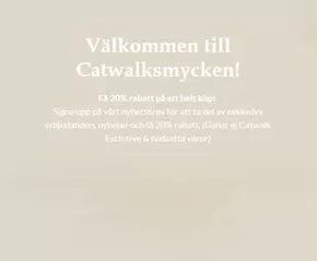 Catwalk-katalog i Malmö | Välkommen till Catwalksmycken! | 2025-10-28T00:00:00.000Z - 2025-11-12T00:00:00.000Z