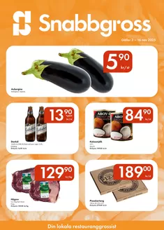 Snabbgross-katalog | Snabbgross Kampanjblad v. 45–46 | 2025-10-29T00:00:00.000Z - 2025-11-17T00:00:00.000Z