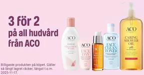 Apotea-katalog i Malmö | 3 för 2 på ACO! | 2025-10-29T00:00:00.000Z - 2025-11-17T00:00:00.000Z