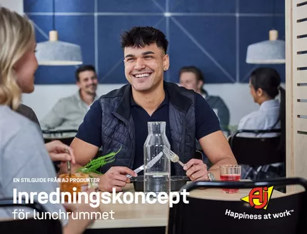 AJ Produkter-katalog i Halmstad | Inredningskoncept för lunchrummet! | 2025-10-29T00:00:00.000Z - 2025-12-31T00:00:00.000Z