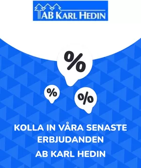 AB Karl Hedin-katalog i Torsby (Värmland) | Erbjudanden AB Karl Hedin | 2025-10-29T00:00:00.000Z - 2027-10-29T00:00:00.000Z