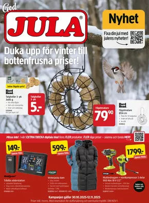 Jula-katalog i Östersund | kampanjbladet Jula | 2025-10-30T00:00:00.000Z - 2025-11-12T00:00:00.000Z