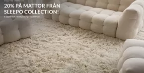 Sleepo-katalog | 20% på mattor från Sleepo collection! | 2025-10-30T00:00:00.000Z - 2025-11-14T00:00:00.000Z
