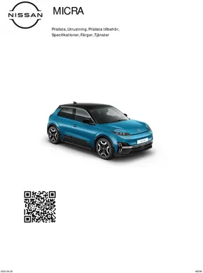 Nissan-katalog i Landvetter | CPL SE MICRA | 2025-10-31T00:00:00.000Z - 2025-11-14T00:00:00.000Z
