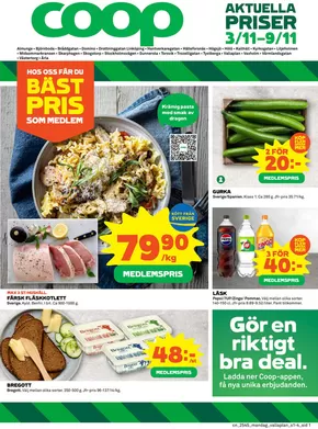 Coop Konsum-katalog i Arbrå | Nya erbjudanden att upptäcka | 2025-11-03T00:00:00.000Z - 2025-11-09T00:00:00.000Z