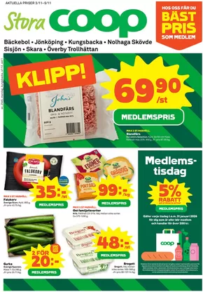 Stora Coop-katalog i Säffle | Fantastiskt erbjudande för fyndjägare | 2025-11-03T00:00:00.000Z - 2025-11-09T00:00:00.000Z