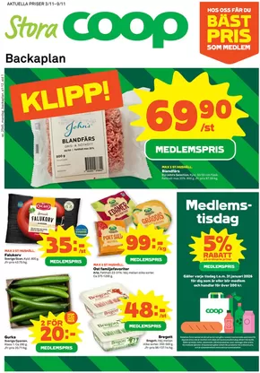 Stora Coop-katalog i Lysekil | Aktuella specialerbjudanden | 2025-11-03T00:00:00.000Z - 2025-11-09T00:00:00.000Z