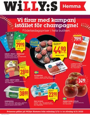Willys-katalog i Järfälla | Exklusiva deals för våra kunder | 2025-11-03T00:00:00.000Z - 2025-11-09T00:00:00.000Z