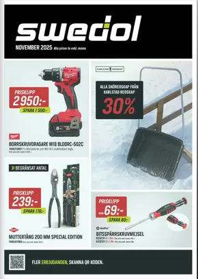 Tools-katalog i Västerås | Månadens kampanjblad! | 2025-11-03T00:00:00.000Z - 2025-11-30T00:00:00.000Z