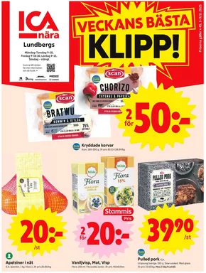 ICA Nära reklamblad