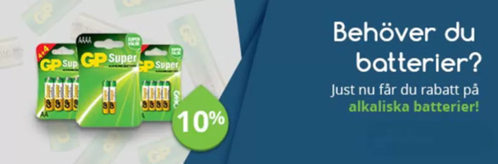 Nordicink-katalog i Lidingö | Behöver du batterier? Upp till 10%. | 2025-11-04T00:00:00.000Z - 2025-11-20T00:00:00.000Z