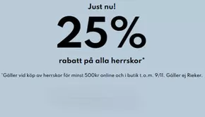 Din sko-katalog | Just nu 25% rabatt! | 2025-11-06T00:00:00.000Z - 2025-11-09T00:00:00.000Z