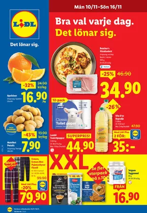 Lidl-katalog i Mangskog | Top-erbjudanden för sparrävar | 2025-11-10T00:00:00.000Z - 2025-11-16T00:00:00.000Z