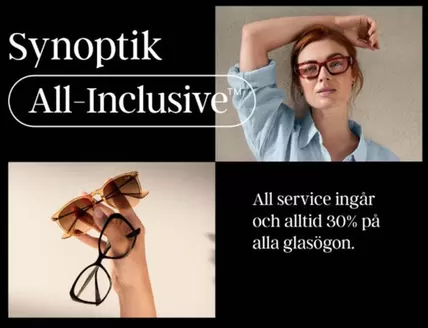 Synoptik-katalog i Landskrona | Få 30% rabatt på alla glasögon! | 2025-11-07T00:00:00.000Z - 2025-11-22T00:00:00.000Z