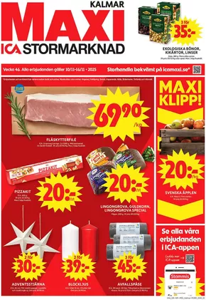 ICA Maxi-katalog i Harg (Uppsala) | Våra bästa deals för dig | 2025-11-10T00:00:00.000Z - 2025-11-16T00:00:00.000Z