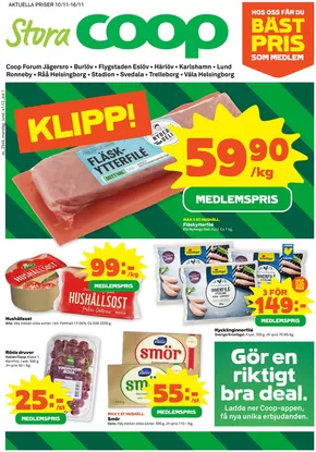 Coop Forum-katalog i Harg (Uppsala) | Våra bästa deals för dig | 2025-11-10T00:00:00.000Z - 2025-11-16T00:00:00.000Z
