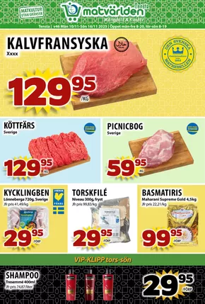 Matvärlden-katalog i Eljaröd | Veckans erbjudanden Tensta!  | 2025-11-10T00:00:00.000Z - 2025-11-16T00:00:00.000Z