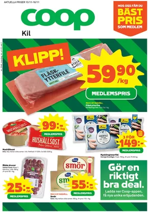 Coop-katalog i Ängelholm | Coop reklamblad | 2025-11-10T00:00:00.000Z - 2025-11-16T00:00:00.000Z