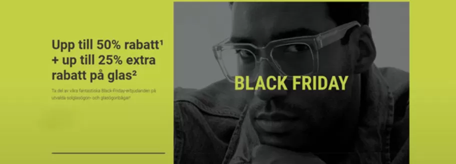 Mister Spex-katalog i Trollhättan | Upp till 50% rabatt¹ + up till 25% extra rabatt på glas! | 2025-11-13T00:00:00.000Z - 2025-11-28T00:00:00.000Z