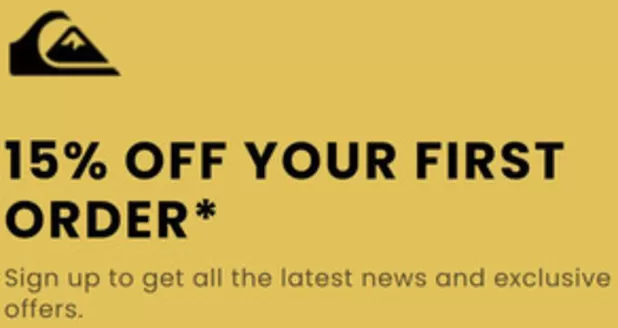 Quiksilver-katalog i Stockholm | 15% Off your first order! | 2025-11-13T00:00:00.000Z - 2025-11-28T00:00:00.000Z