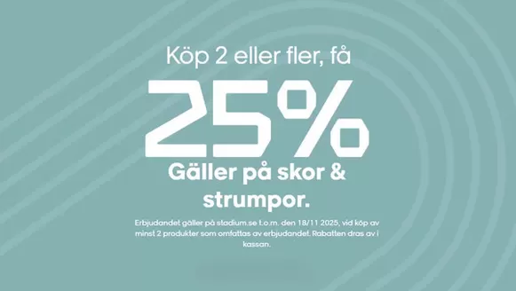 Stadium-katalog i Östhammar | Gäller på skor & strumpor! | 2025-11-13T00:00:00.000Z - 2025-11-18T00:00:00.000Z