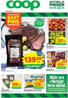 Coop-katalog i Eskilstuna | Coop reklamblad | 2025-11-17T00:00:00.000Z - 2025-11-23T00:00:00.000Z
