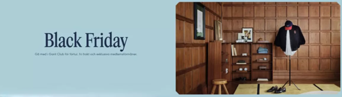 Gant-katalog | Black Friday! | 2025-11-17T00:00:00.000Z - 2025-11-30T00:00:00.000Z