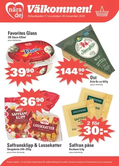 Nära dej-katalog i Malmö | Kampanjpriser! | 2025-11-17T00:00:00.000Z - 2025-11-30T00:00:00.000Z