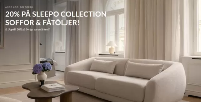 Sleepo-katalog i Näsviken (Gävleborg) | Upp till 30% ! | 2025-11-17T00:00:00.000Z - 2025-12-01T00:00:00.000Z