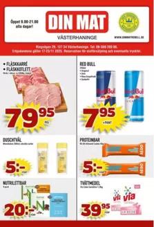 Din Mat-katalog i Örebro | Din Mat reklambad | 2025-11-17T00:00:00.000Z - 2025-11-23T00:00:00.000Z