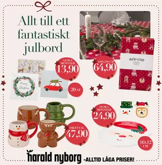 Harald Nyborg-katalog i Eskilstuna | Allt till ett fantastiskt julbord! | 2025-11-18T00:00:00.000Z - 2025-11-19T00:00:00.000Z