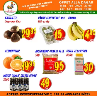 Väsby Matcenter-katalog i Stockholm | Kanonkampanjer! | 2025-11-21T00:00:00.000Z - 2025-11-23T00:00:00.000Z