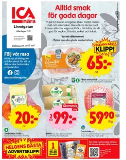 ICA Nära-katalog i Alingsås | ICA Nära reklamblad | 2025-11-24T00:00:00.000Z - 2025-11-30T00:00:00.000Z