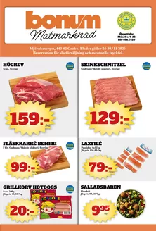 Bonum Matmarknad-katalog i Laholm | Bonum Matmarknad reklambad | 2025-11-24T00:00:00.000Z - 2025-11-30T00:00:00.000Z